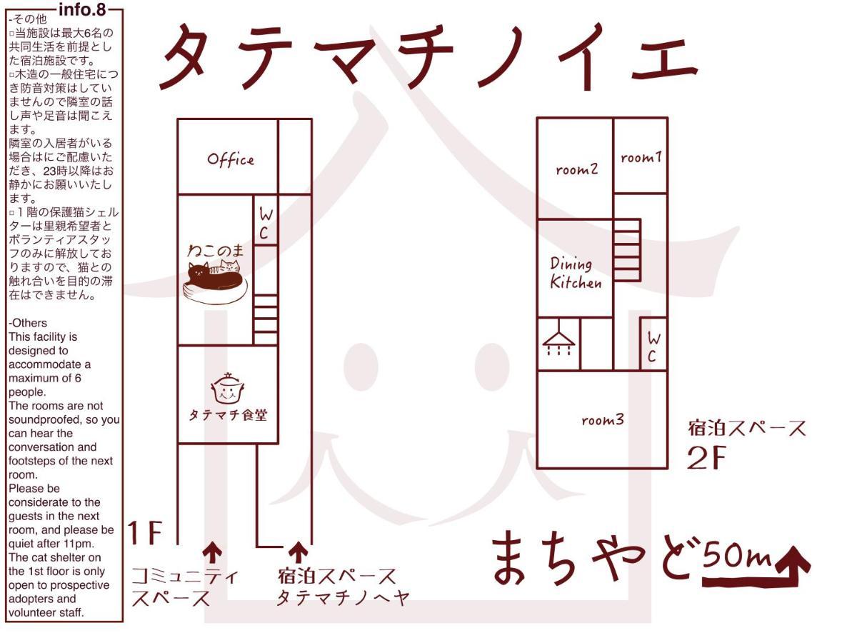 Shared House Tatemachi In Gujo Hachiman Hotell Exteriör bild